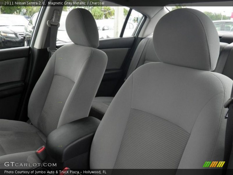 Magnetic Gray Metallic / Charcoal 2011 Nissan Sentra 2.0