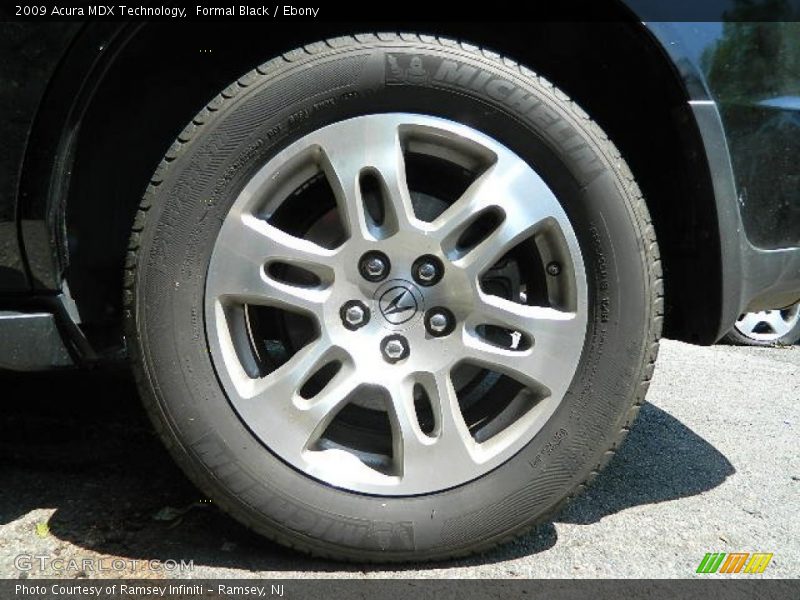 Formal Black / Ebony 2009 Acura MDX Technology