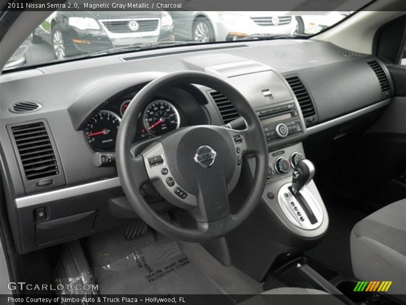 Magnetic Gray Metallic / Charcoal 2011 Nissan Sentra 2.0
