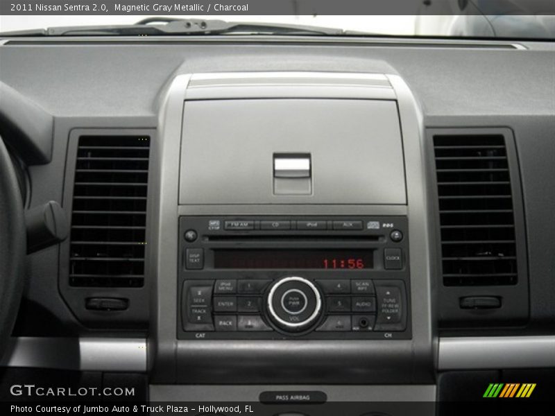 Magnetic Gray Metallic / Charcoal 2011 Nissan Sentra 2.0