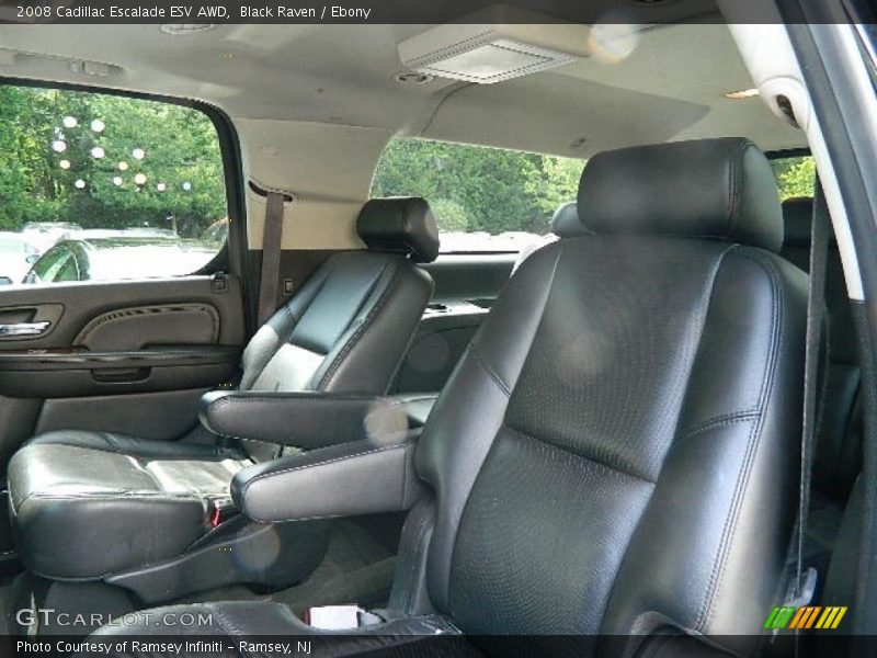 Black Raven / Ebony 2008 Cadillac Escalade ESV AWD