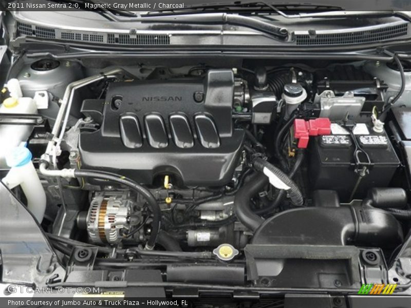 Magnetic Gray Metallic / Charcoal 2011 Nissan Sentra 2.0