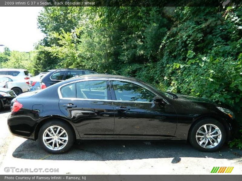 Black Obsidian / Wheat 2009 Infiniti G 37 x Sedan