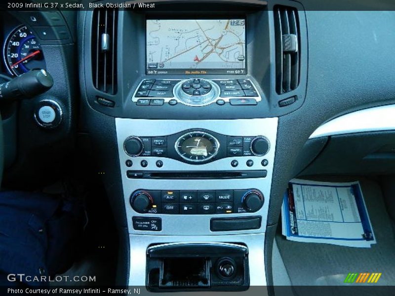 Black Obsidian / Wheat 2009 Infiniti G 37 x Sedan