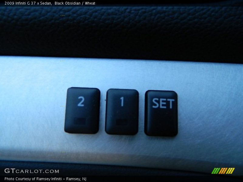 Black Obsidian / Wheat 2009 Infiniti G 37 x Sedan