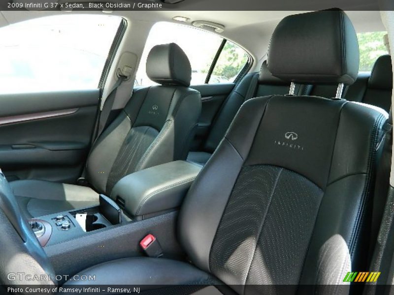 Black Obsidian / Graphite 2009 Infiniti G 37 x Sedan