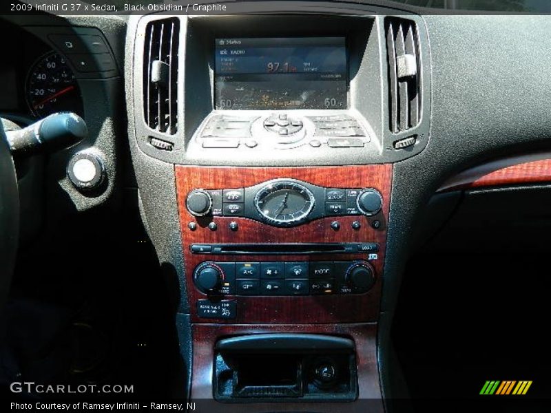 Black Obsidian / Graphite 2009 Infiniti G 37 x Sedan