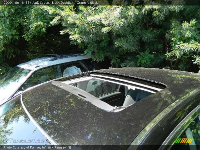 Black Obsidian / Graphite Black 2009 Infiniti M 35x AWD Sedan