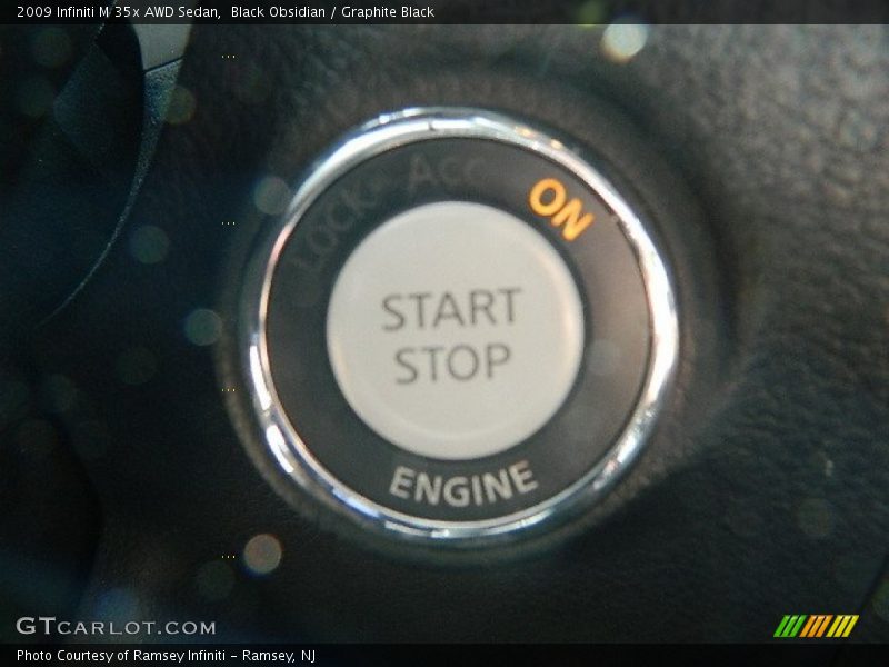 Black Obsidian / Graphite Black 2009 Infiniti M 35x AWD Sedan