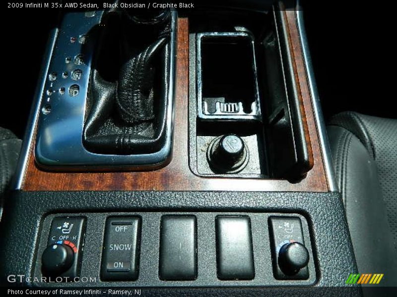 Black Obsidian / Graphite Black 2009 Infiniti M 35x AWD Sedan