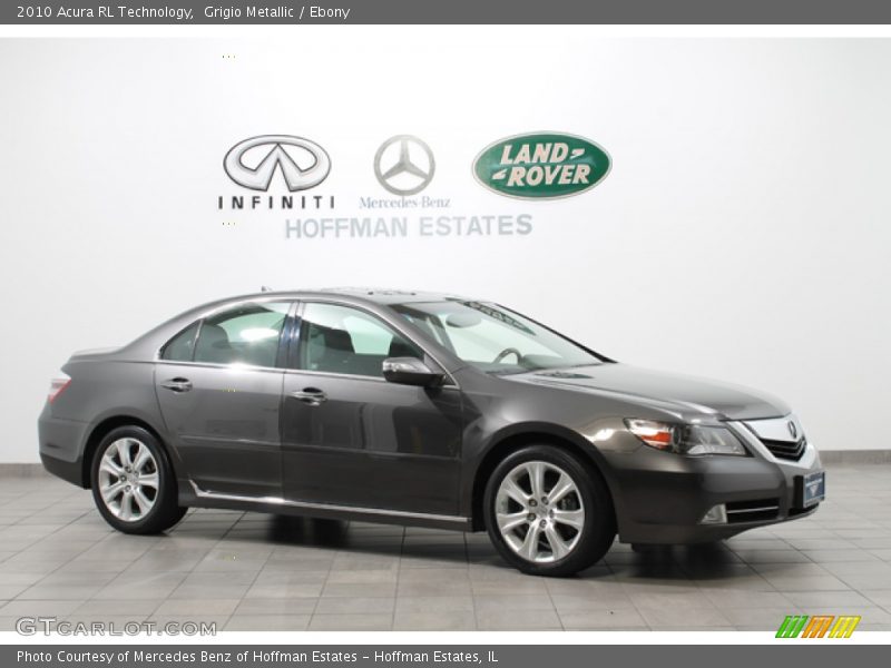 Grigio Metallic / Ebony 2010 Acura RL Technology