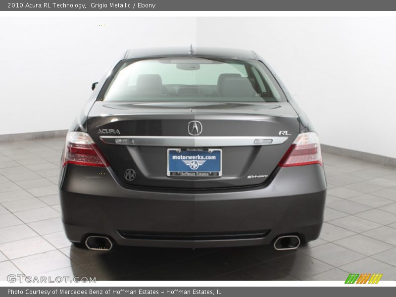 Grigio Metallic / Ebony 2010 Acura RL Technology