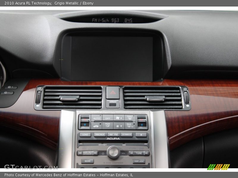 Grigio Metallic / Ebony 2010 Acura RL Technology