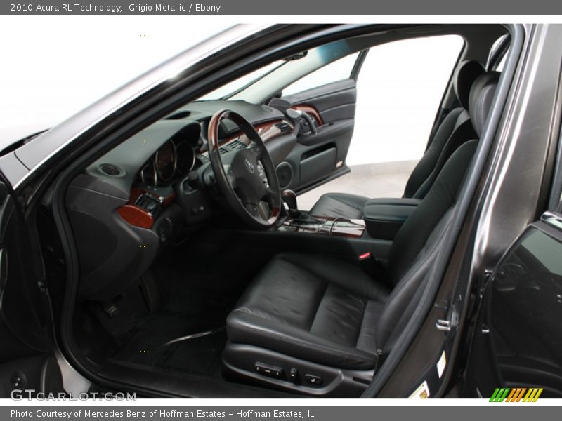 Front Seat of 2010 RL Technology