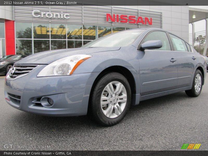 Ocean Gray / Blonde 2012 Nissan Altima 2.5 S