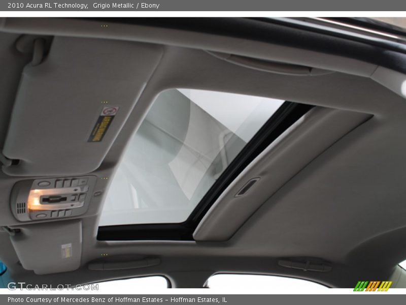 Sunroof of 2010 RL Technology