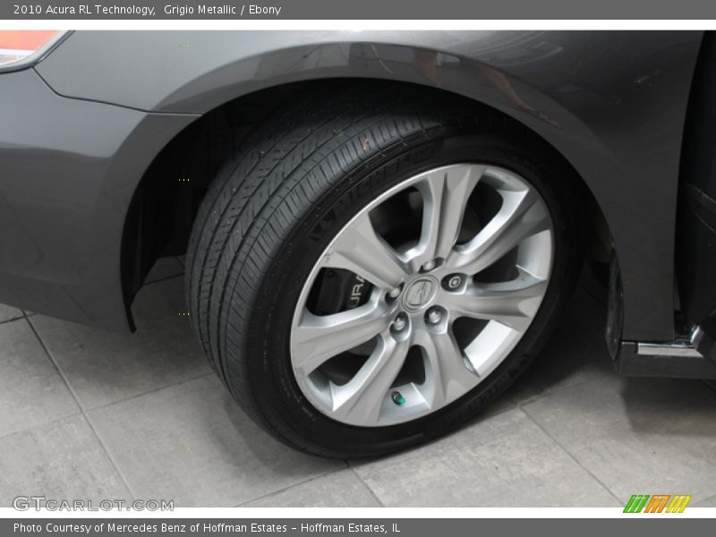 Grigio Metallic / Ebony 2010 Acura RL Technology