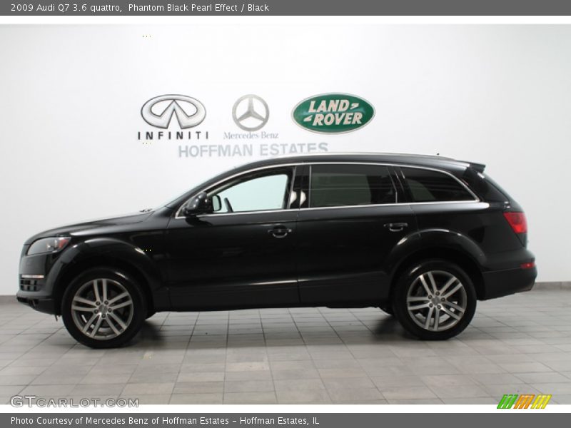 Phantom Black Pearl Effect / Black 2009 Audi Q7 3.6 quattro