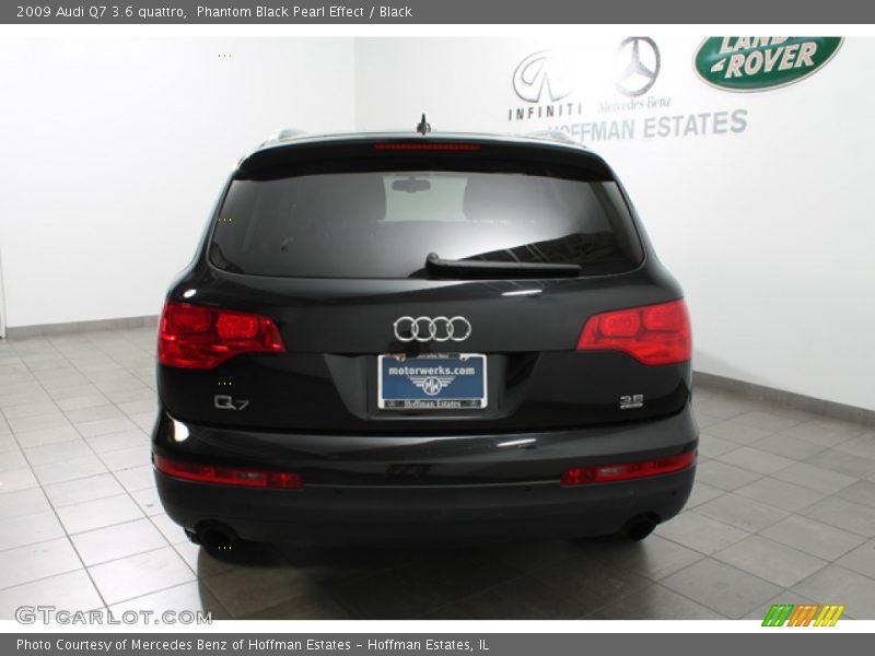Phantom Black Pearl Effect / Black 2009 Audi Q7 3.6 quattro