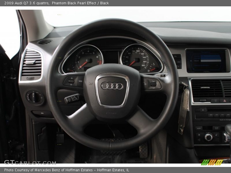 Phantom Black Pearl Effect / Black 2009 Audi Q7 3.6 quattro