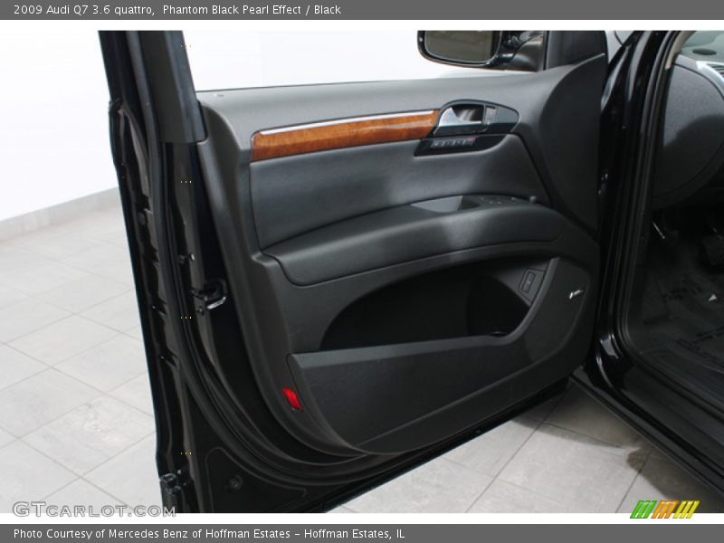 Phantom Black Pearl Effect / Black 2009 Audi Q7 3.6 quattro
