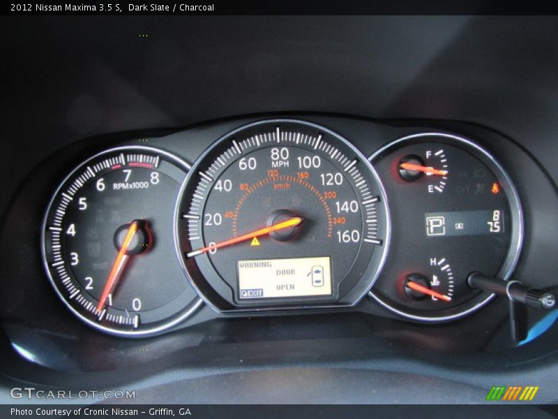 Dark Slate / Charcoal 2012 Nissan Maxima 3.5 S