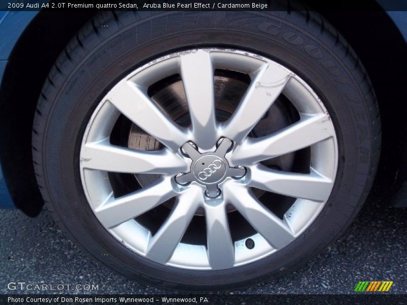  2009 A4 2.0T Premium quattro Sedan Wheel