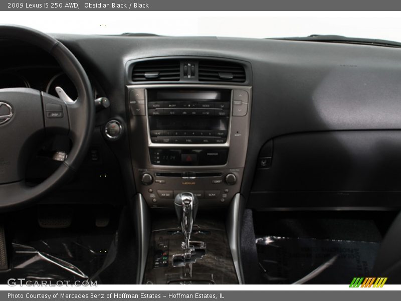 Obsidian Black / Black 2009 Lexus IS 250 AWD