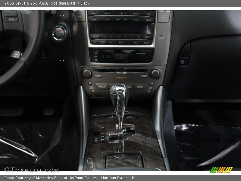Obsidian Black / Black 2009 Lexus IS 250 AWD
