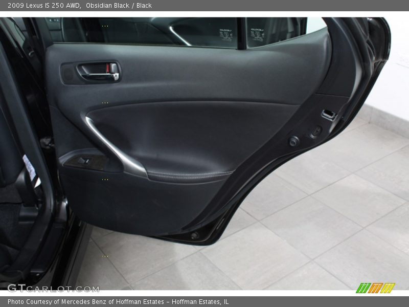 Obsidian Black / Black 2009 Lexus IS 250 AWD
