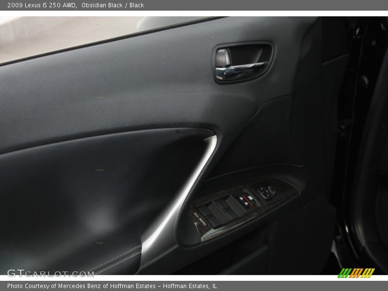 Obsidian Black / Black 2009 Lexus IS 250 AWD