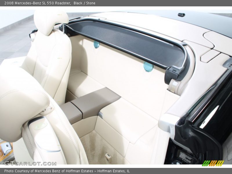 Black / Stone 2008 Mercedes-Benz SL 550 Roadster