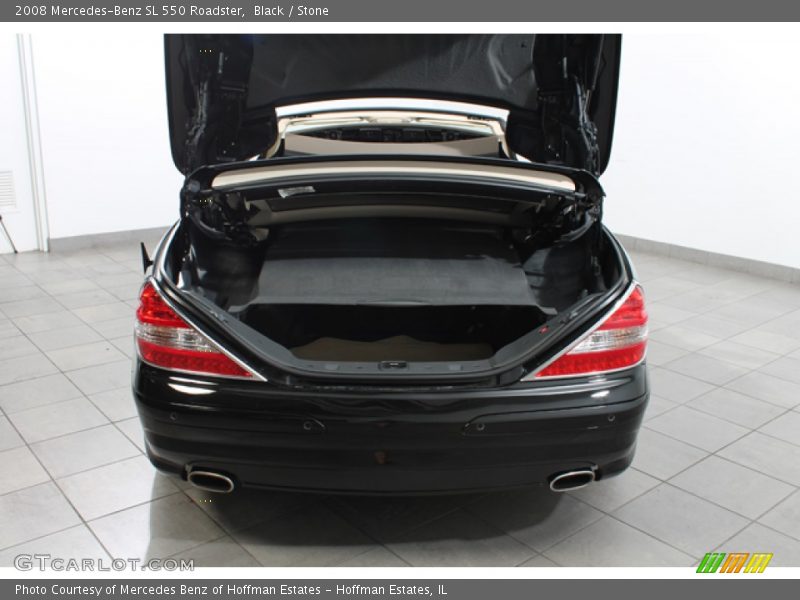 Black / Stone 2008 Mercedes-Benz SL 550 Roadster