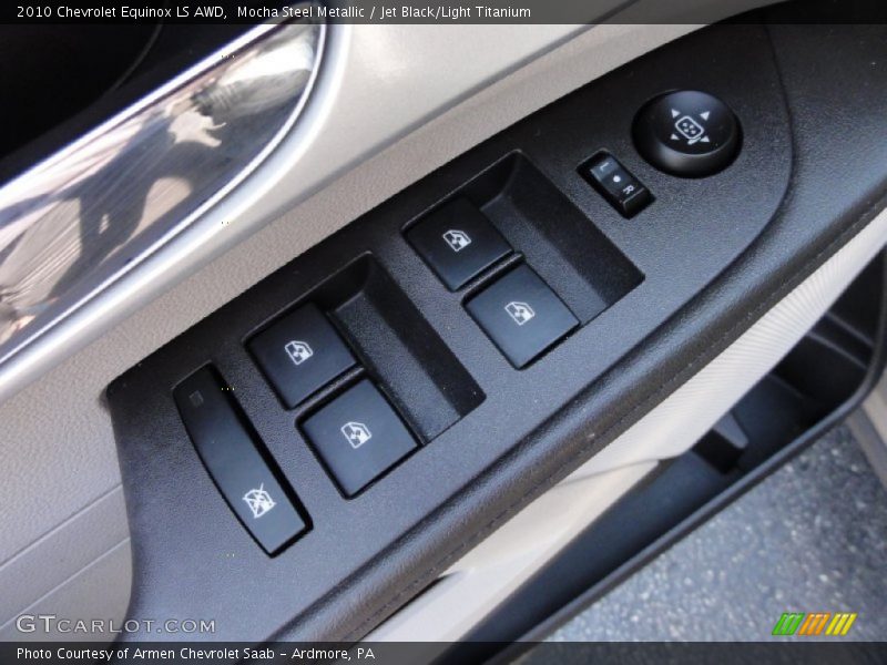 Mocha Steel Metallic / Jet Black/Light Titanium 2010 Chevrolet Equinox LS AWD