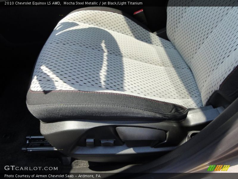 Mocha Steel Metallic / Jet Black/Light Titanium 2010 Chevrolet Equinox LS AWD