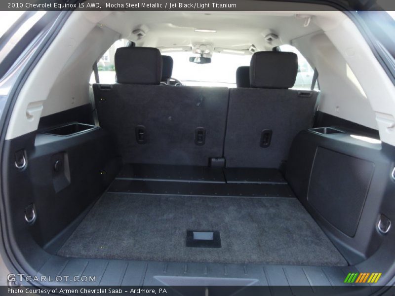 Mocha Steel Metallic / Jet Black/Light Titanium 2010 Chevrolet Equinox LS AWD