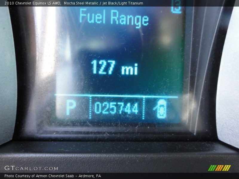 Mocha Steel Metallic / Jet Black/Light Titanium 2010 Chevrolet Equinox LS AWD