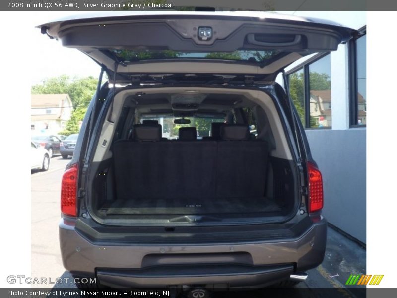 Silver Graphite Gray / Charcoal 2008 Infiniti QX 56 4WD