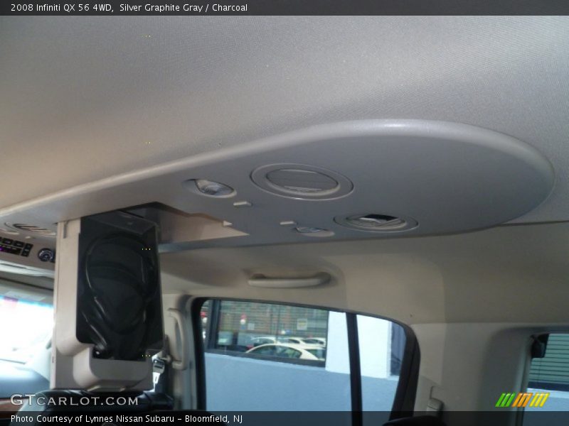 Silver Graphite Gray / Charcoal 2008 Infiniti QX 56 4WD