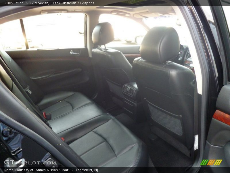 Black Obsidian / Graphite 2009 Infiniti G 37 x Sedan