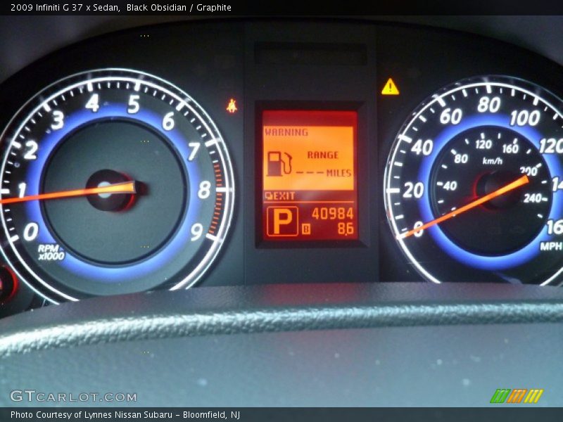 Black Obsidian / Graphite 2009 Infiniti G 37 x Sedan