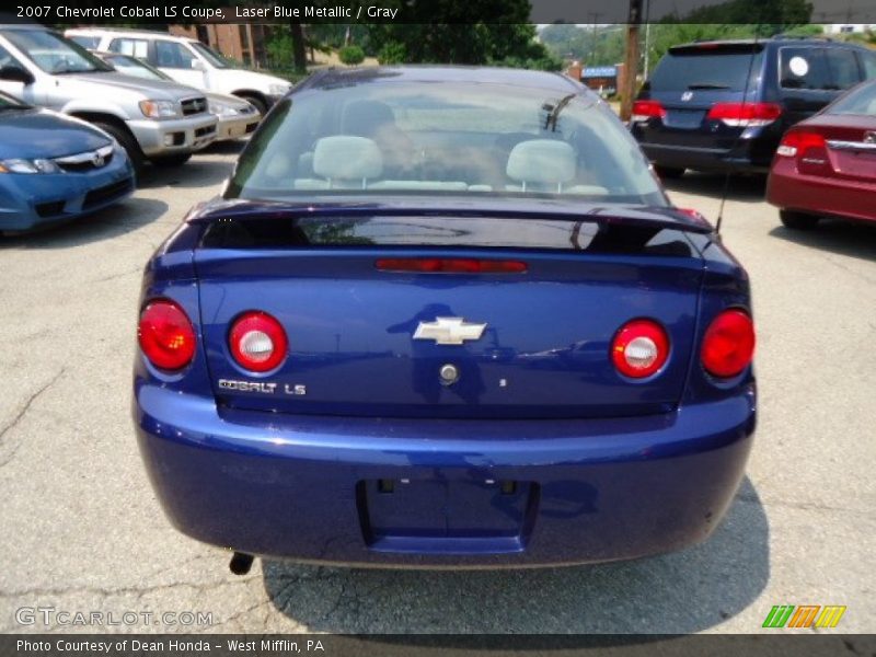 Laser Blue Metallic / Gray 2007 Chevrolet Cobalt LS Coupe
