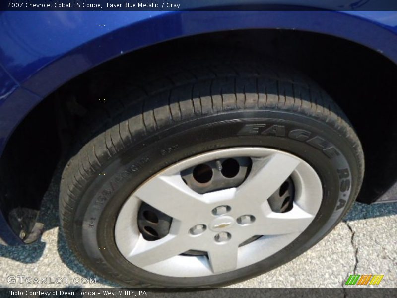 Laser Blue Metallic / Gray 2007 Chevrolet Cobalt LS Coupe
