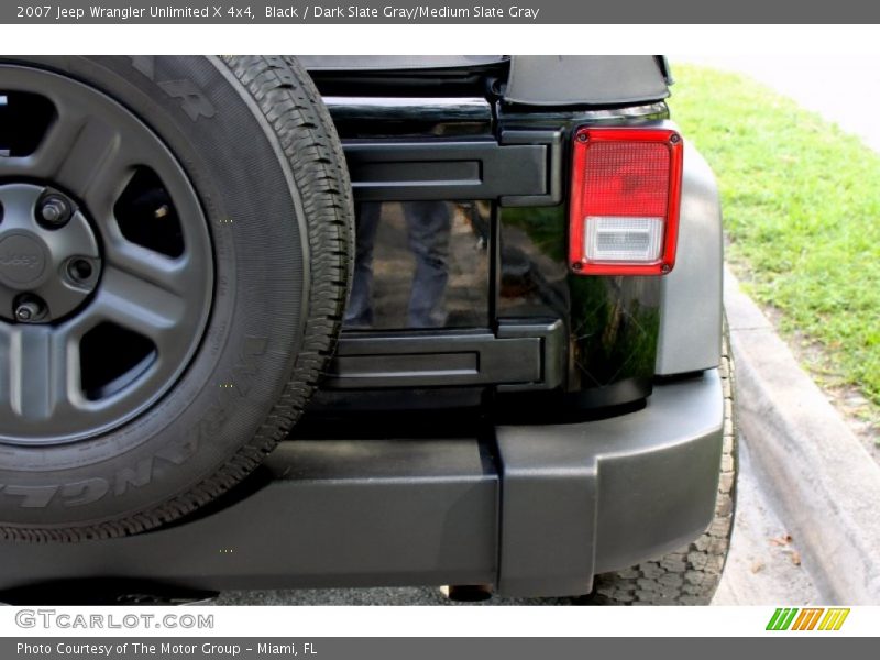 Black / Dark Slate Gray/Medium Slate Gray 2007 Jeep Wrangler Unlimited X 4x4