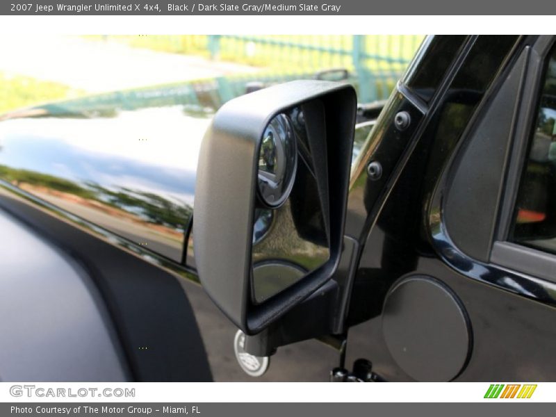 Black / Dark Slate Gray/Medium Slate Gray 2007 Jeep Wrangler Unlimited X 4x4