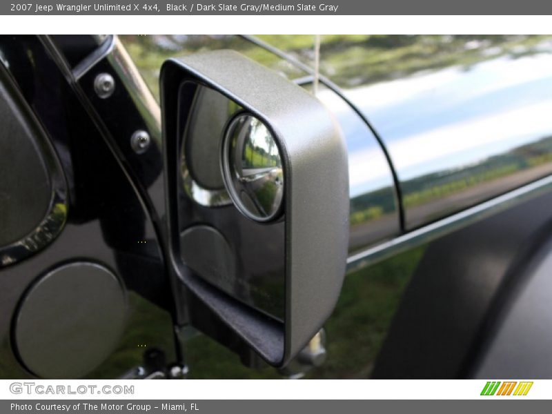 Black / Dark Slate Gray/Medium Slate Gray 2007 Jeep Wrangler Unlimited X 4x4