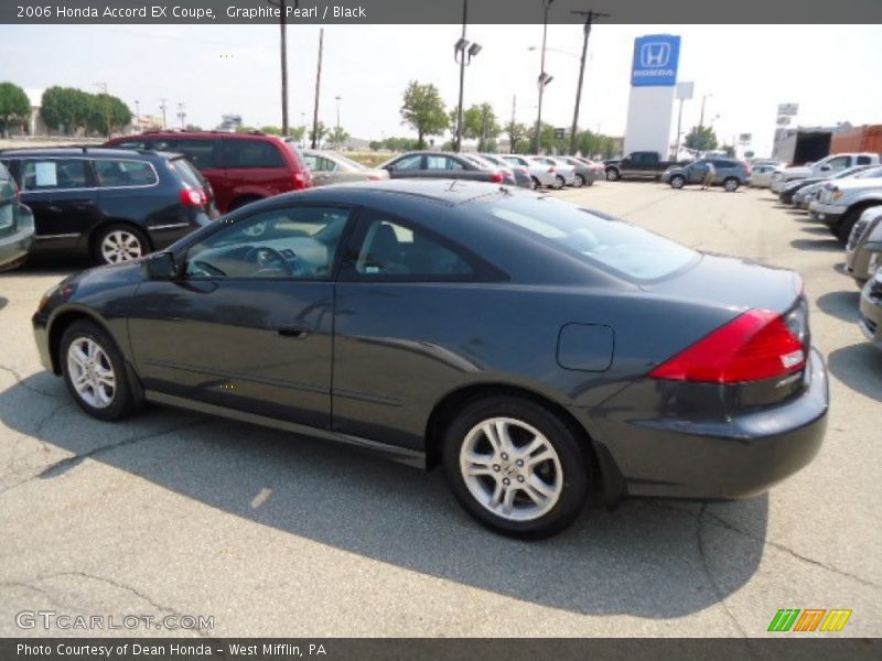 Graphite Pearl / Black 2006 Honda Accord EX Coupe