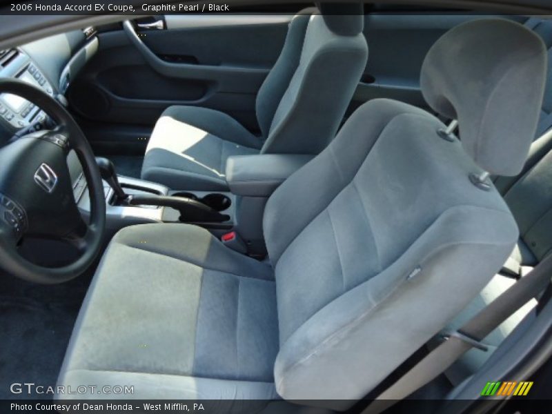 Graphite Pearl / Black 2006 Honda Accord EX Coupe