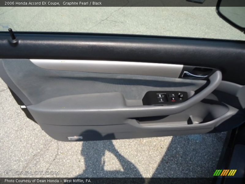 Graphite Pearl / Black 2006 Honda Accord EX Coupe