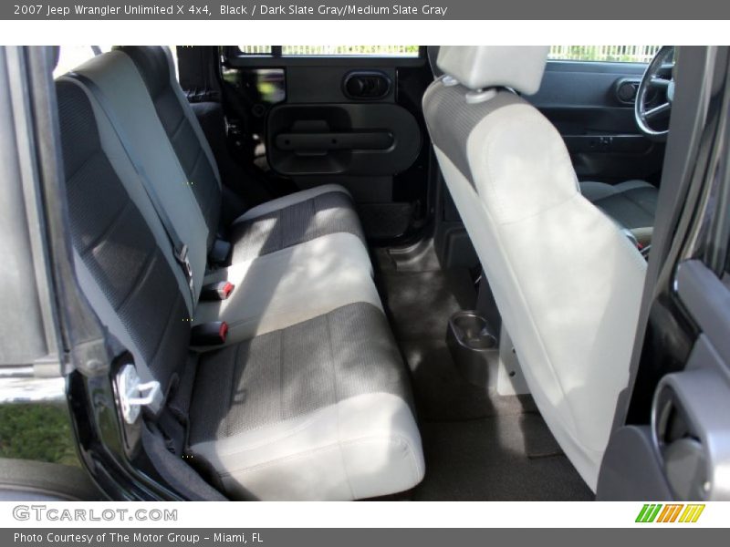 Black / Dark Slate Gray/Medium Slate Gray 2007 Jeep Wrangler Unlimited X 4x4